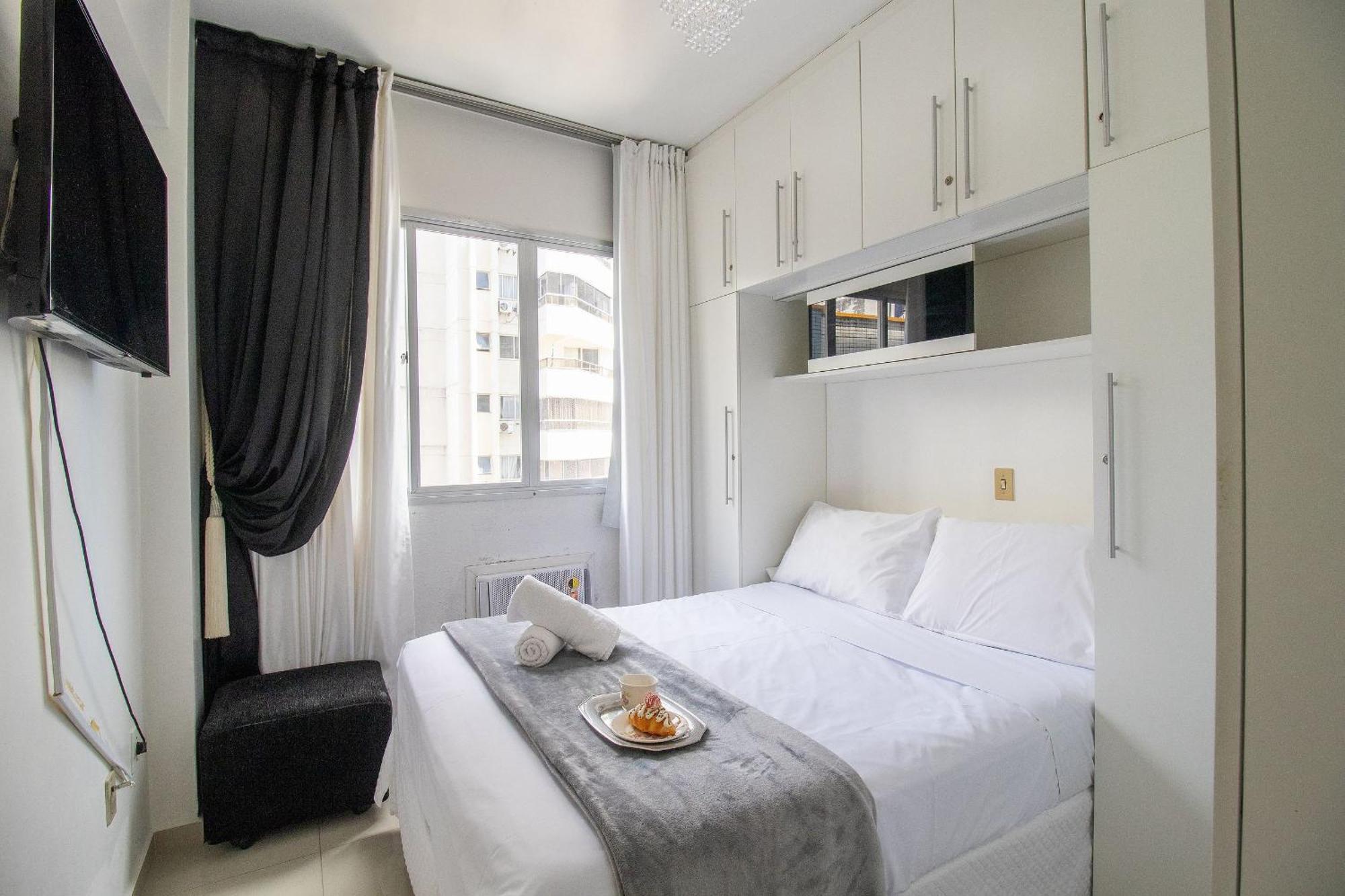 Rpa137 - Climatizado, Quadra Mar, Garagem, 1dr Apartamento